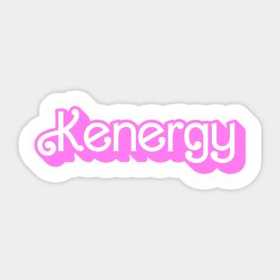 Kenergy - Vintage Pink X Sticker